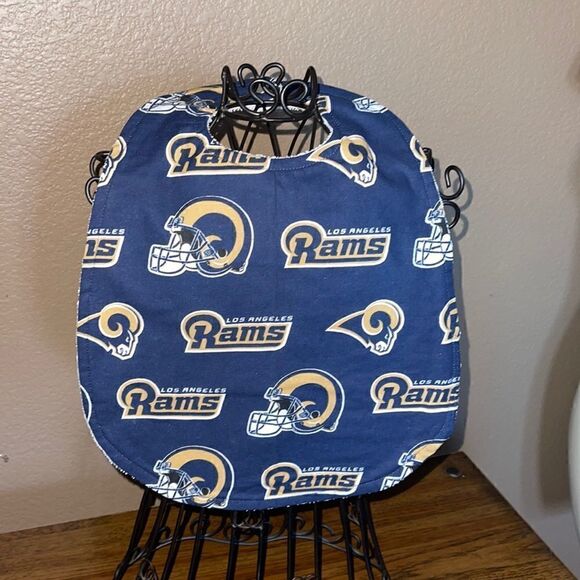 🌟B1G1 free Los Angeles Rams big baby bib - Picture 1 of 4